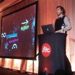 Jason Theodor presenting Create More Better Different at FITC 2012