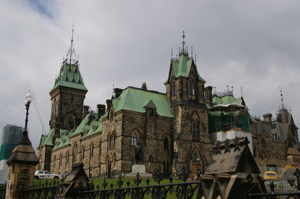 A view of the Houses of Parliament