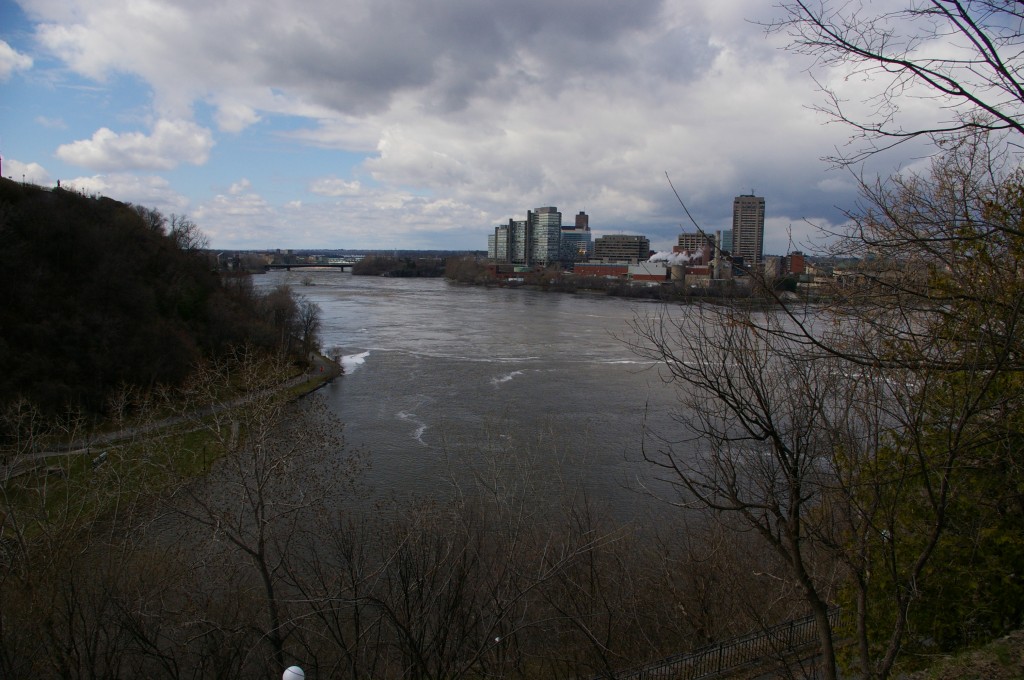 The river!