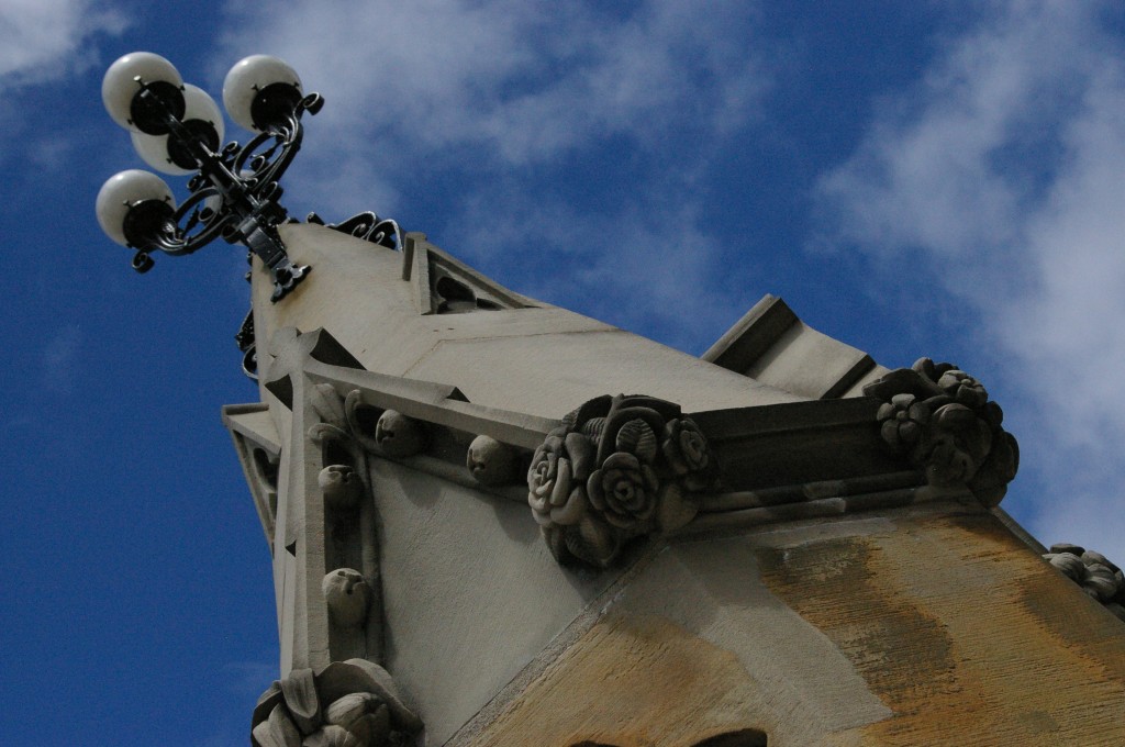 Lamp post around the Parliament Buildings