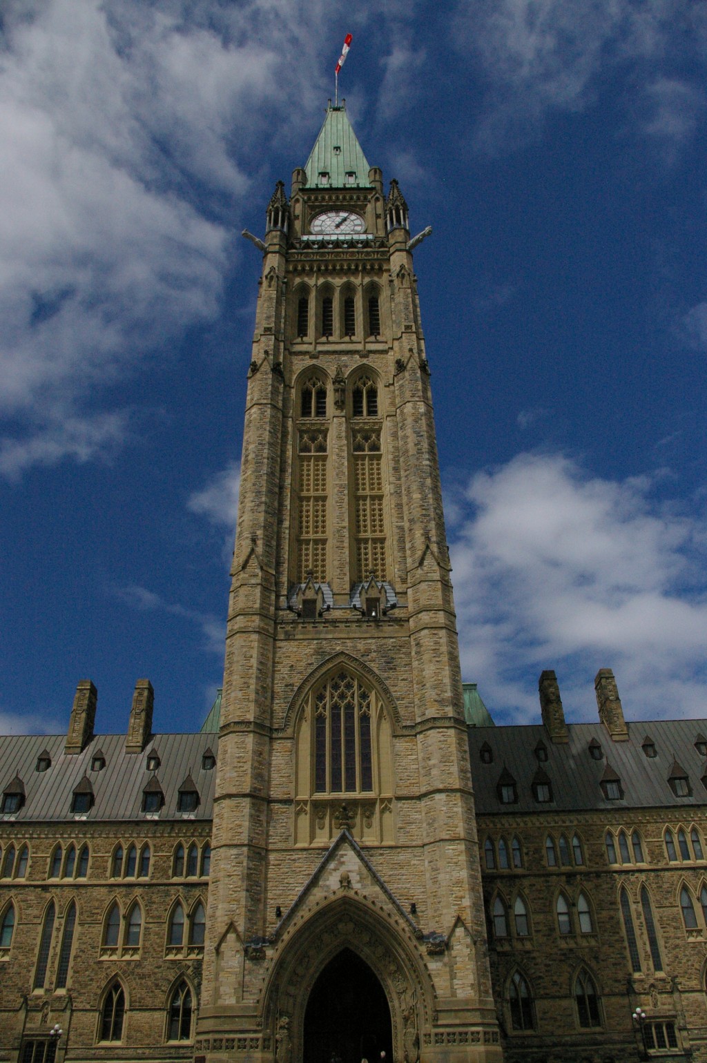 The tower of the Houses of Parliament